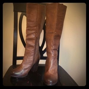 Tall brown Steve maddens